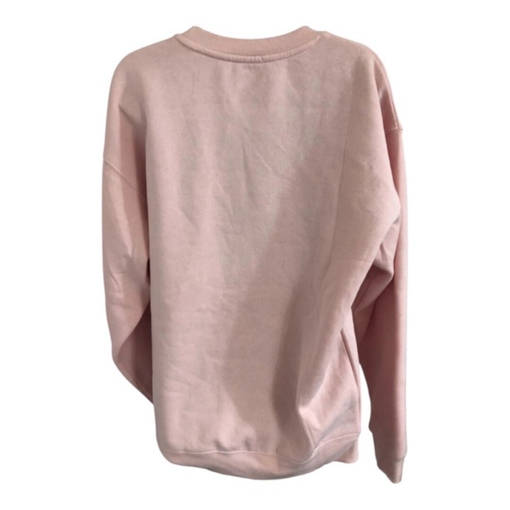 Peanut’s Snoopy football club graphic print pink sweatshirt‎ size medium new - Picture 11 of 15